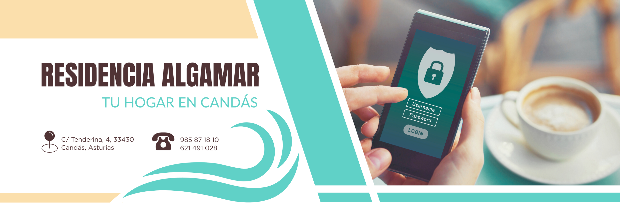 Residencia geriátrica Algamar en Candás. Política de privacidad