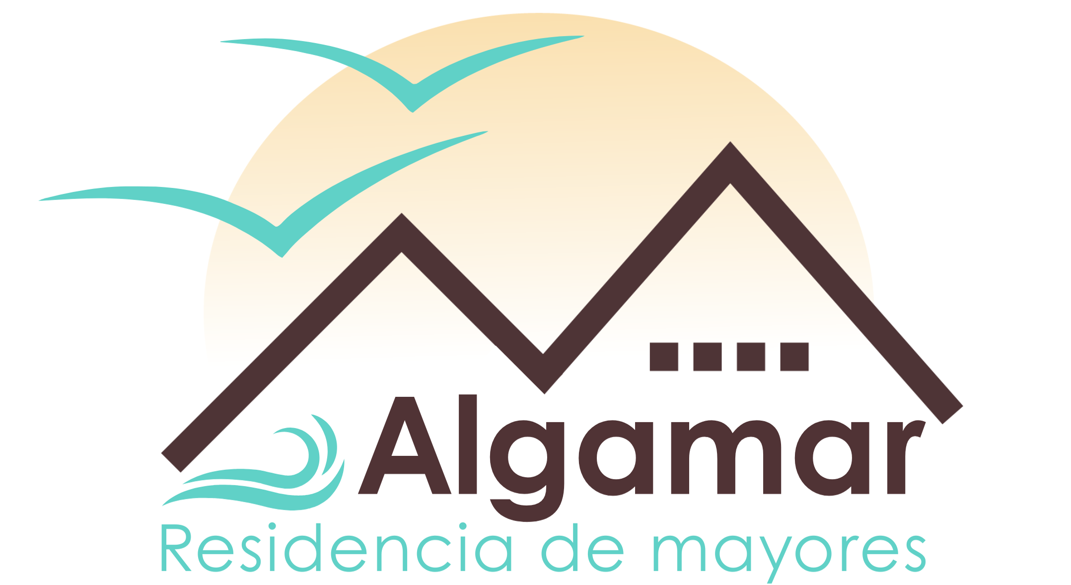Logo de la Residencia geriátrica Algamar en Candás